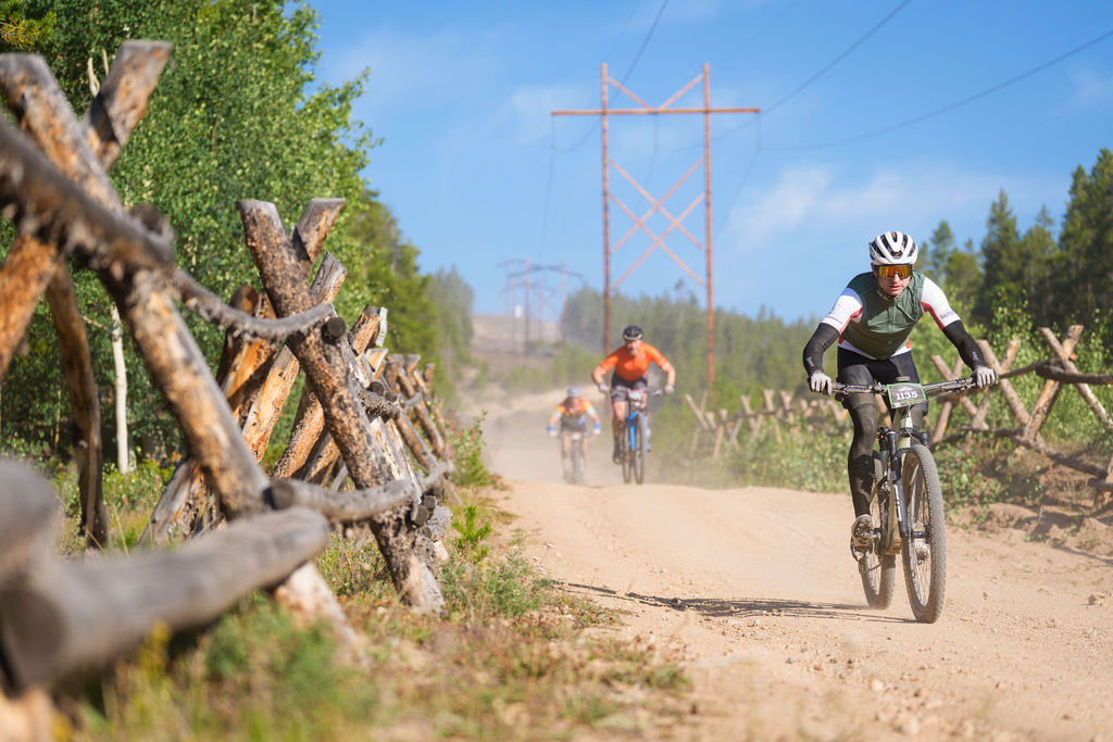 Leadville 100 MTB - bottom of Powerline