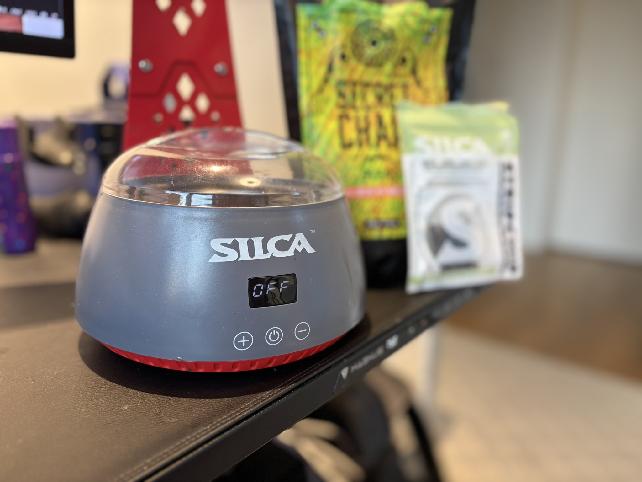 SILCA wax pot, strip chip, and secret chain blend.